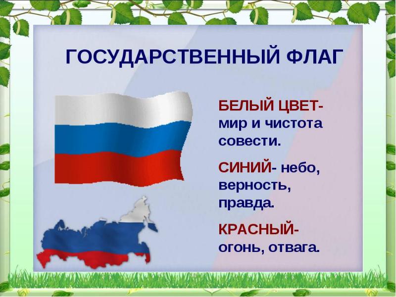 Ко дню россии для дошкольников презентация