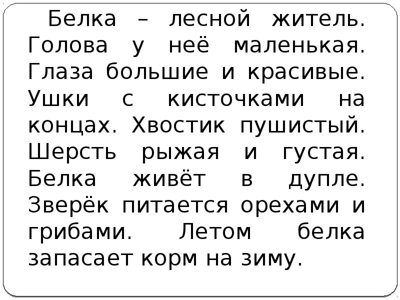 Учимся сочинять текст описание. Белка текст. Учимся сочинять яркий текст – описание.. Любимой белке текст.