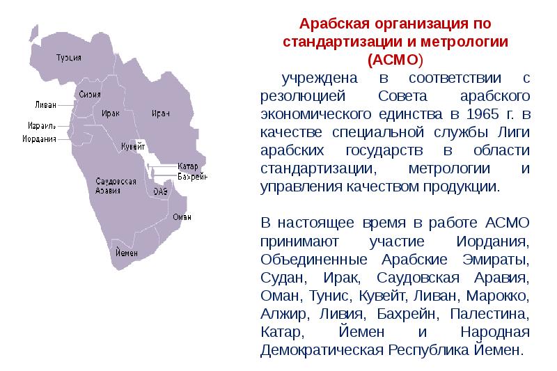 Презентация международная и региональная стандартизация