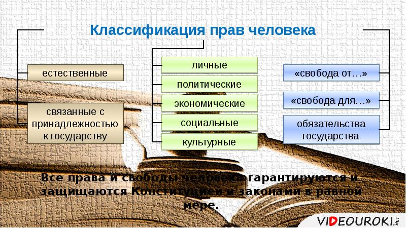 План права человека и механизм их защиты