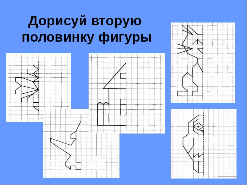 Презентация графический диктант 2 класс