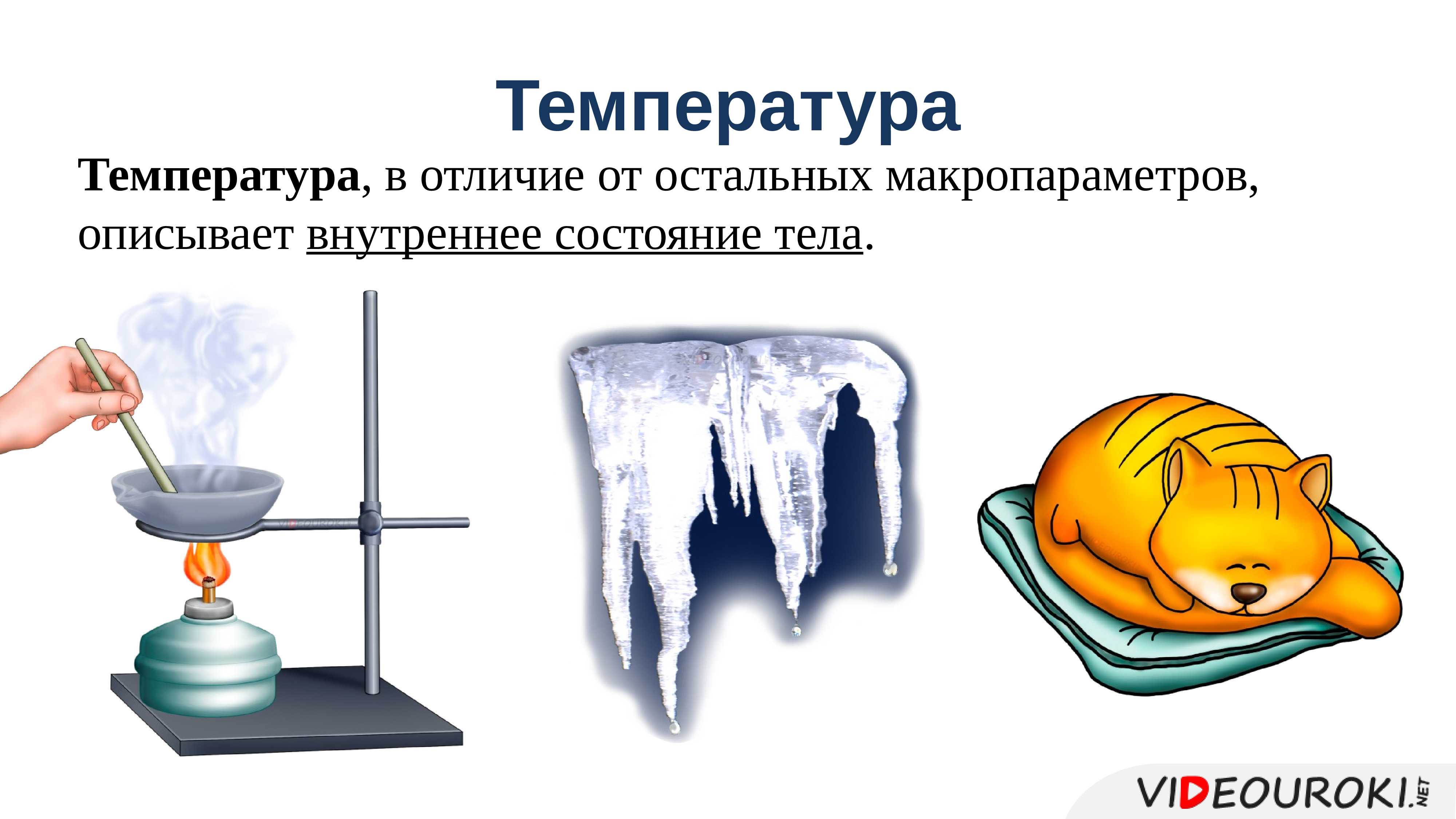 Презентация температура и тепловое равновесие