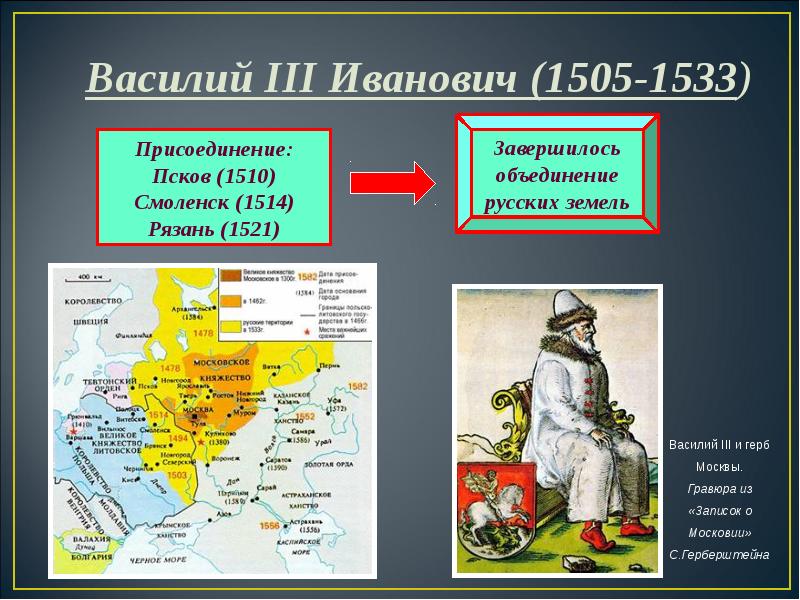 Присоединение к московскому царству