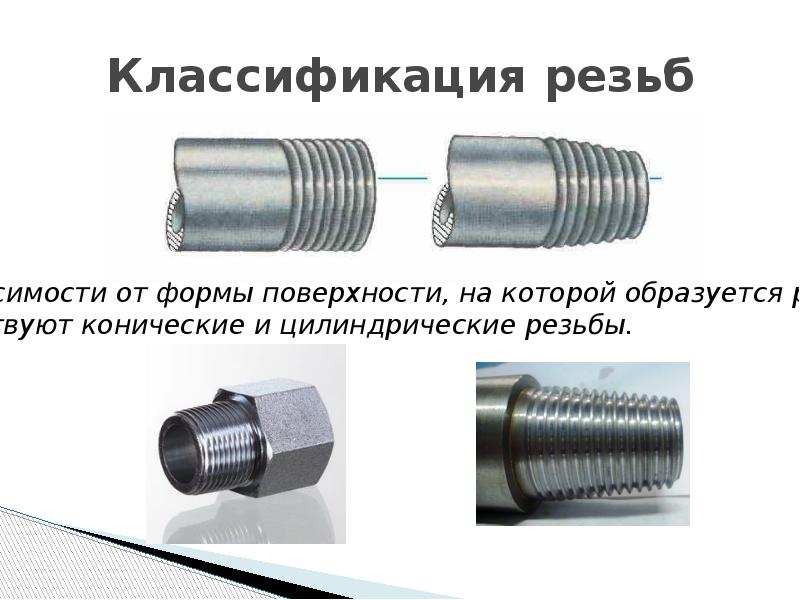 Инженерная графика резьбы презентация