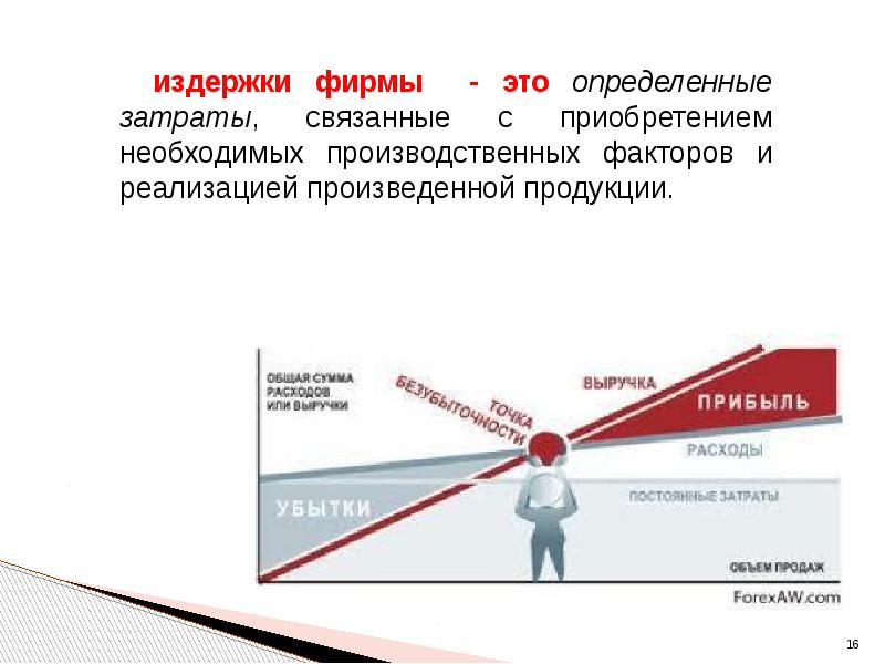 Поведение производителя на рынке