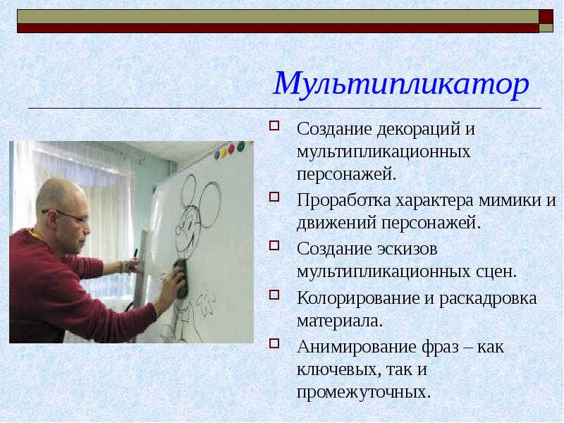 Кто создает презентации профессия