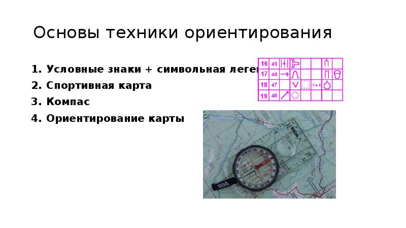 Спортивное ориентирование презентация