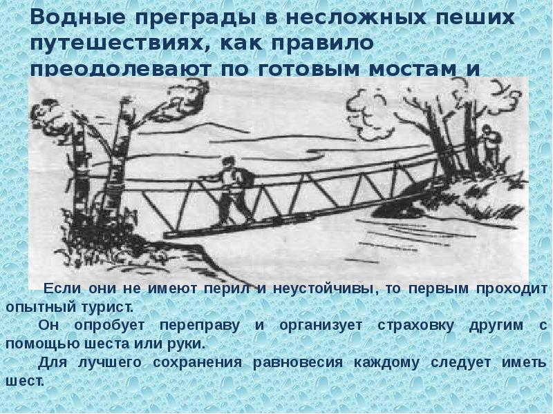 Преодоление естественных препятствий обж 8 класс презентация