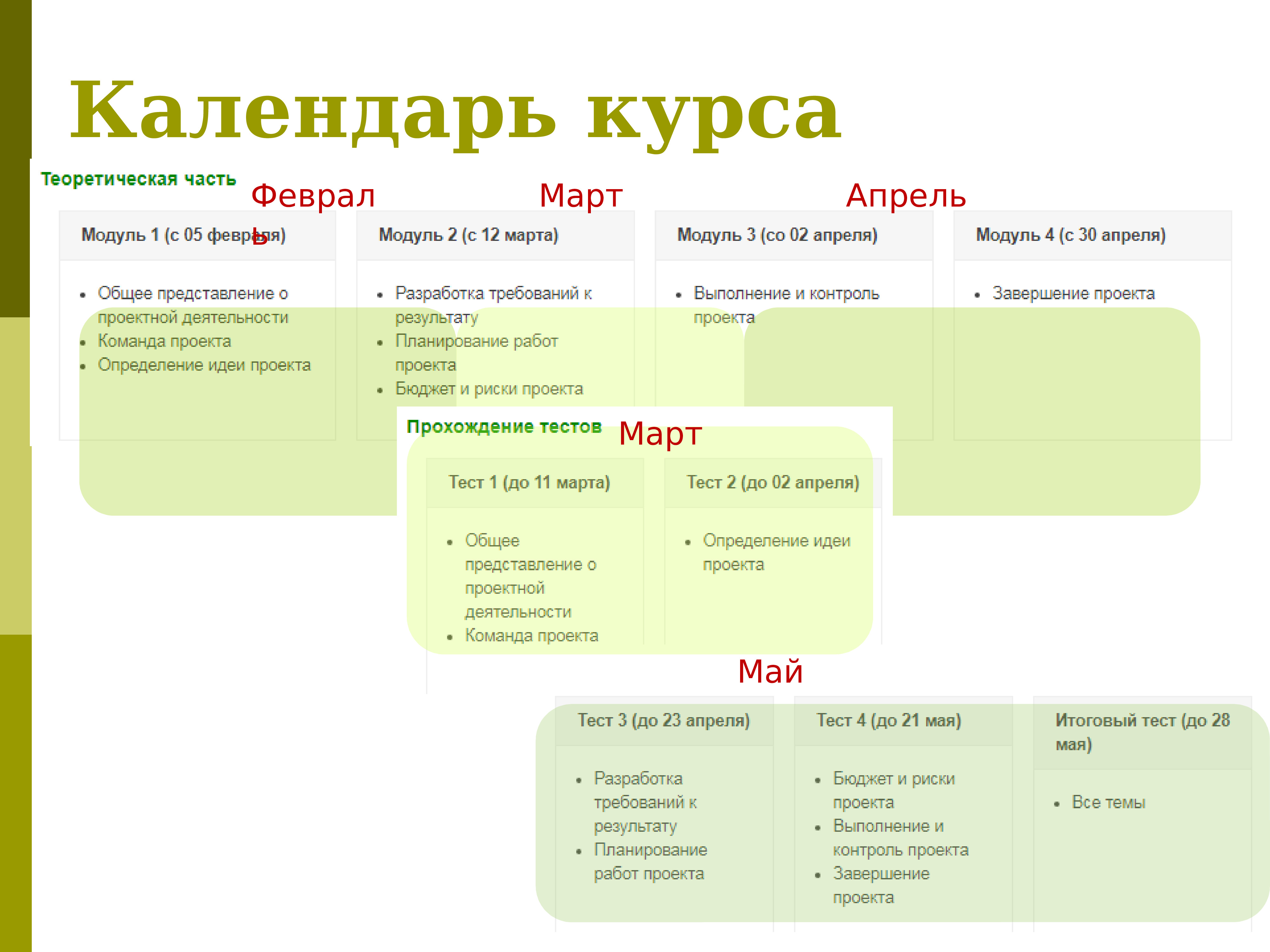 Май проект вакансии