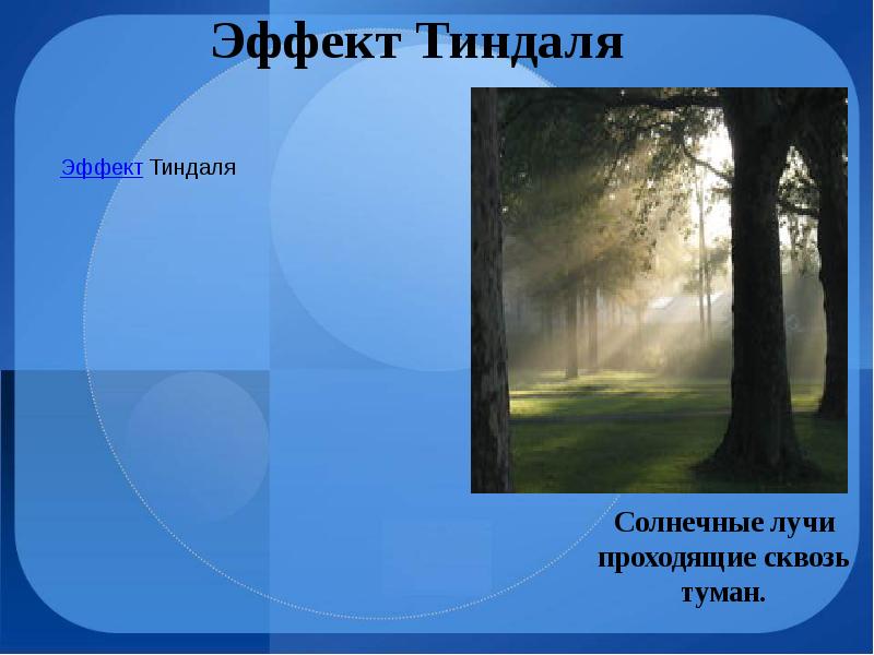 Эффект тиндаля. Эффект Тиндаля в офтальмологии. Феномен Тиндаля. Солнечные лучи проходящие сквозь туман.