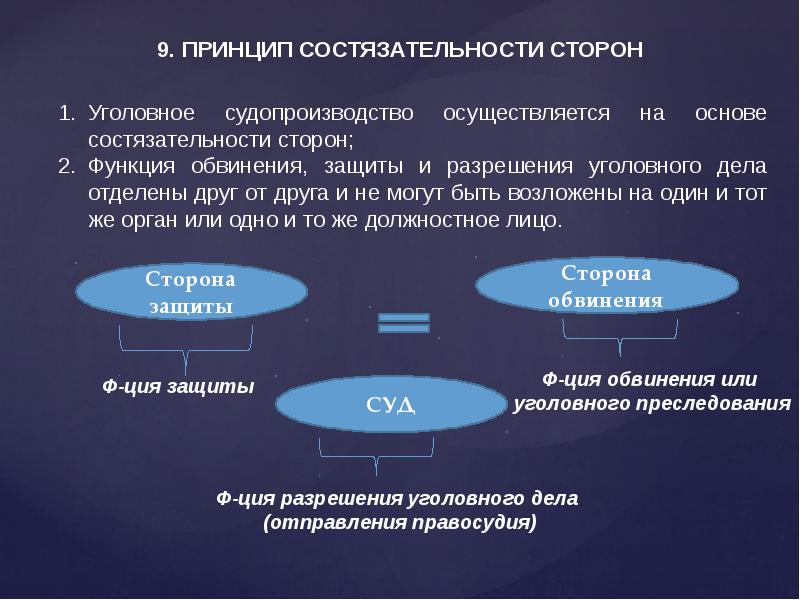 Принципы уголовного судопроизводства презентация