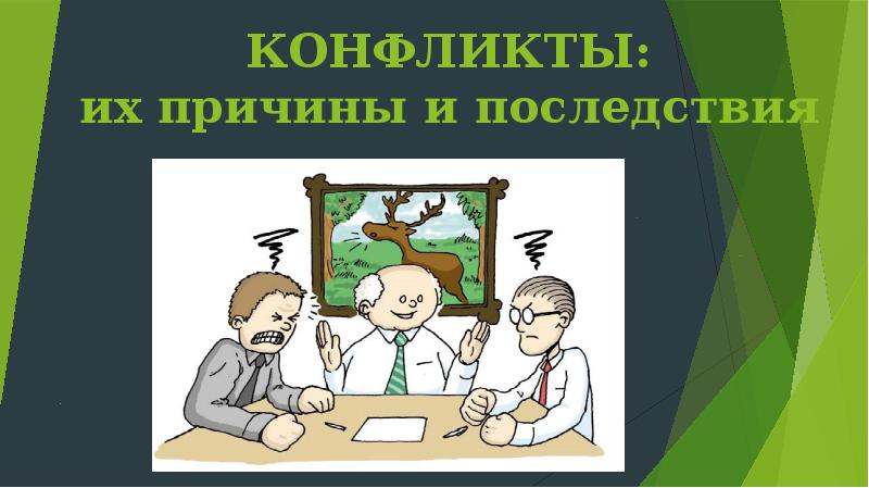 Последствия конфликтов презентация