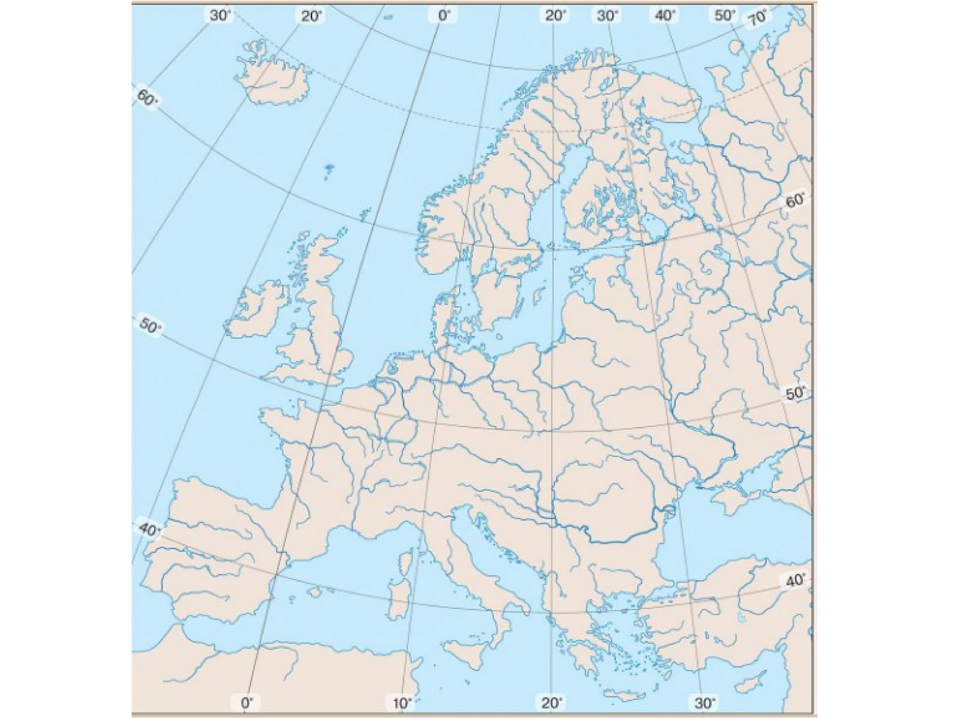 Европа путешествие география