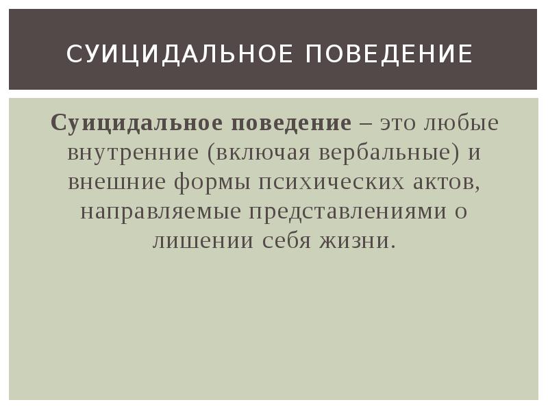 Суицидальное поведение психиатрия презентация