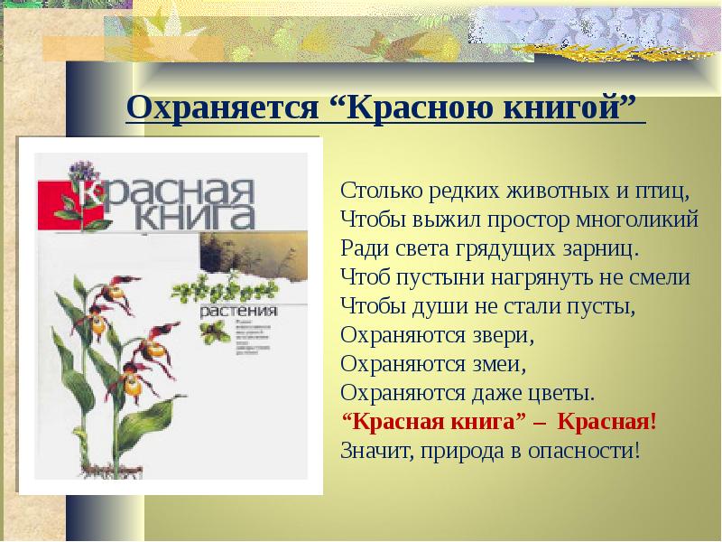 Красная книга хакасии