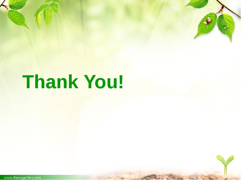 Thank You! Thank You!