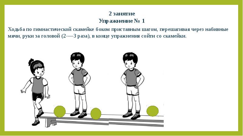 Каждый новый шаг каждый поворот. Ходьба с приставным шагом боковым. Ходьба по скамейке приставным шагом с мячом в руках схема карточка. Ходьба по составу.