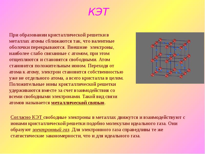 Электрический ток в металлах презентация