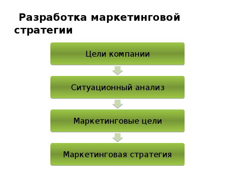 Проекта разработка маркетинговой стратегии проекта