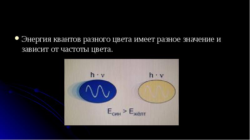 Квантовая гипотеза планка презентация