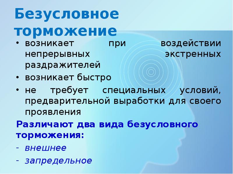 Безусловное торможение