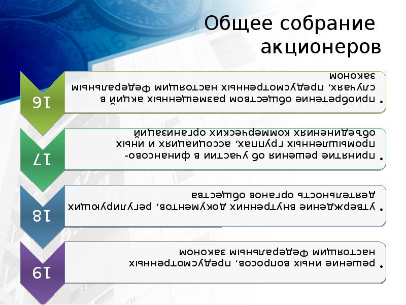Общее собрание  акционеров