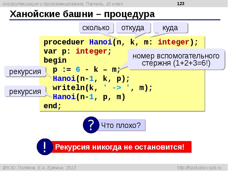 Ханойские башни презентация