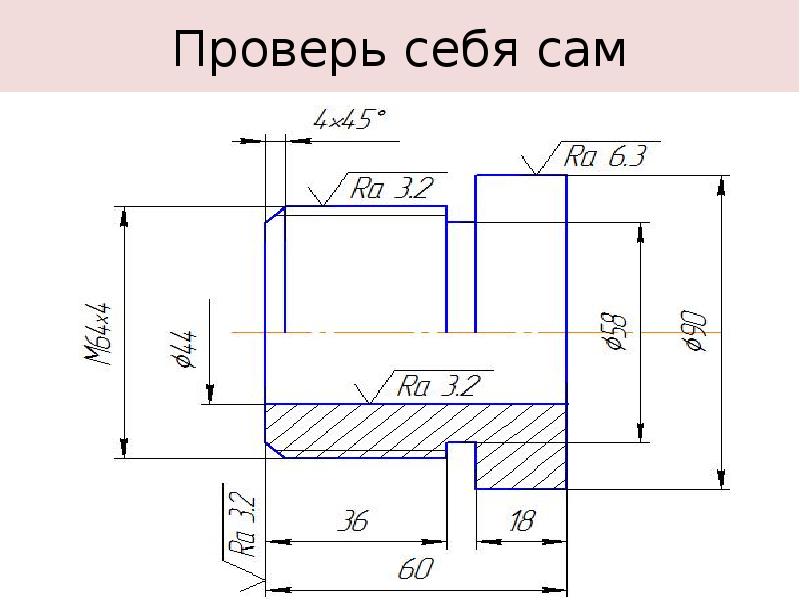 Какие размеры наносят на чертежах деталей при деталирование тест ответы