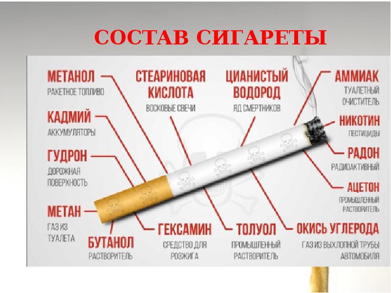 Что будет если съесть сигарету. Состав сигареты. Состав сигареты и табачного дыма. Нет курению. Структура сигареты.