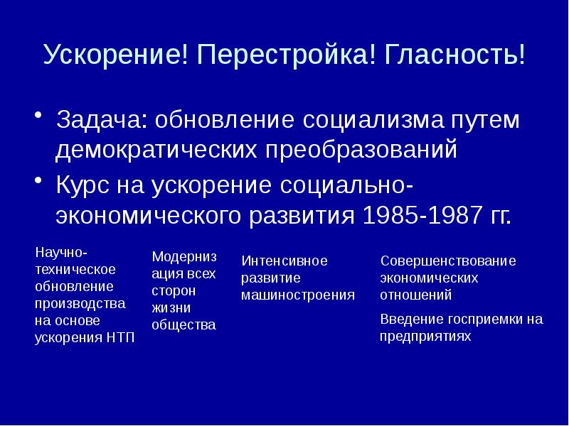 Политика ускорения. 1985 Перестройка СССР задачи. Задачи ускорения перестройки. Цели и задачи перестройки. Перестройка в СССР ускорение.