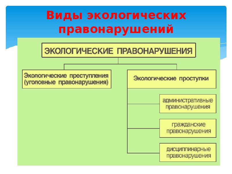 Экологическое законодательство презентация