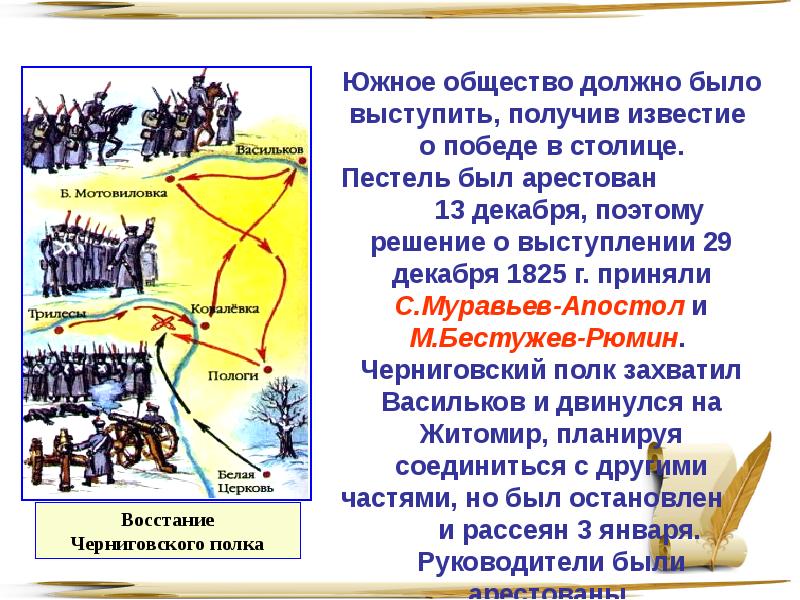 Движение декабристов презентация