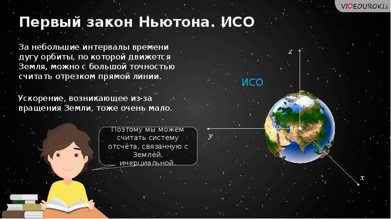 Систему отсчета связанную с землей