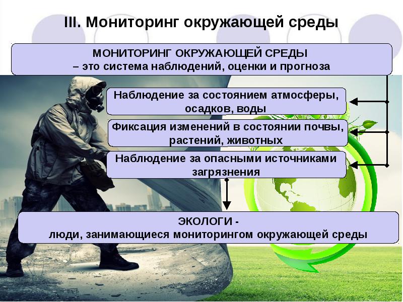 Мониторинг экология презентация