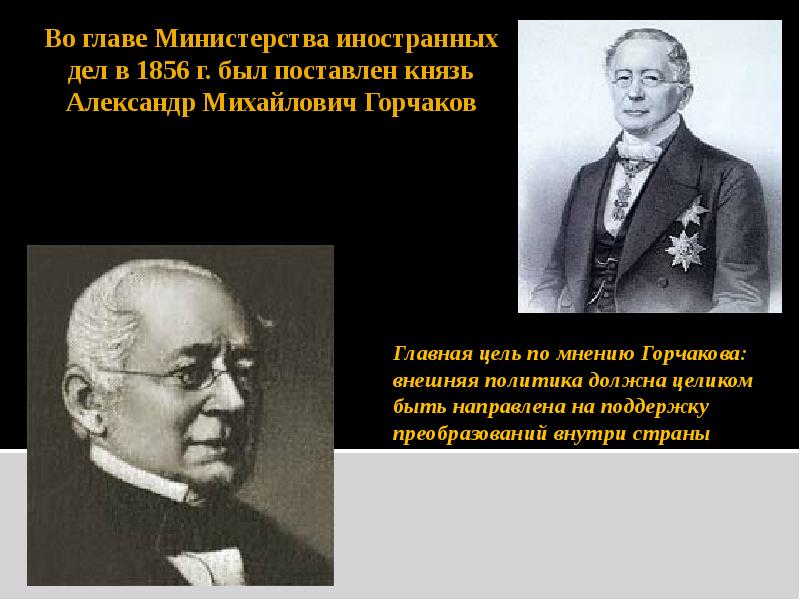 Александр михайлович горчаков презентация