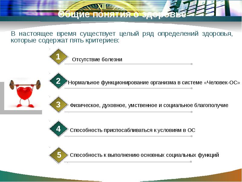 Презентация 8 класс здоровье как основная ценность человека