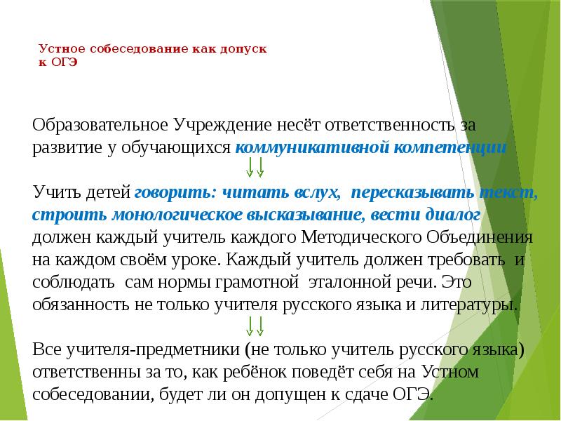 Презентация устное собеседование по русскому языку 9 класс 2022 презентация