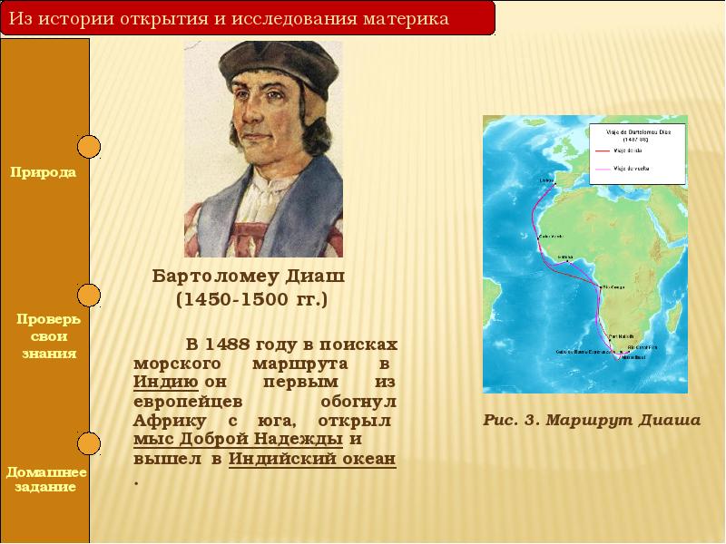 С каким материком связаны оба путешественника на картинке васко да гама бартоломеу диаш