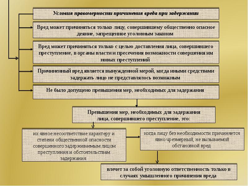 Схема мои права при задержании знать причину