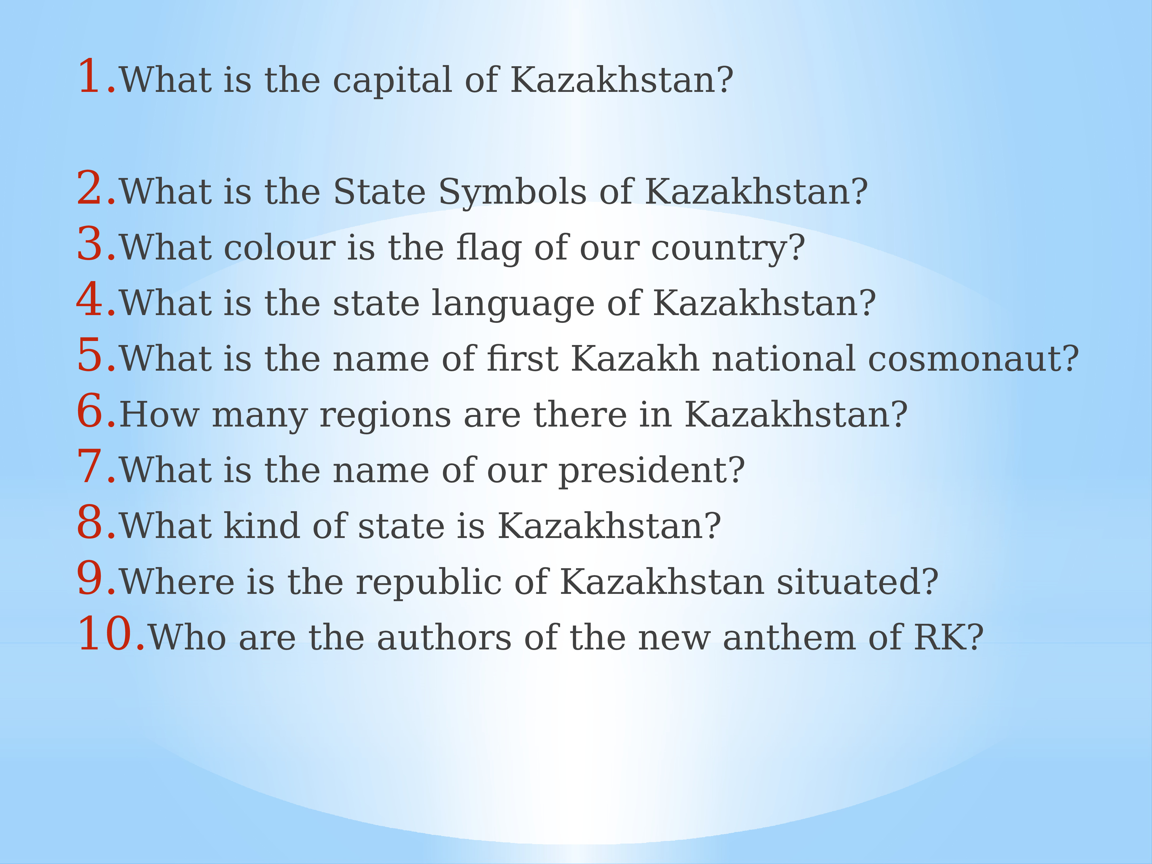 Kazakhstan is my motherland презентация