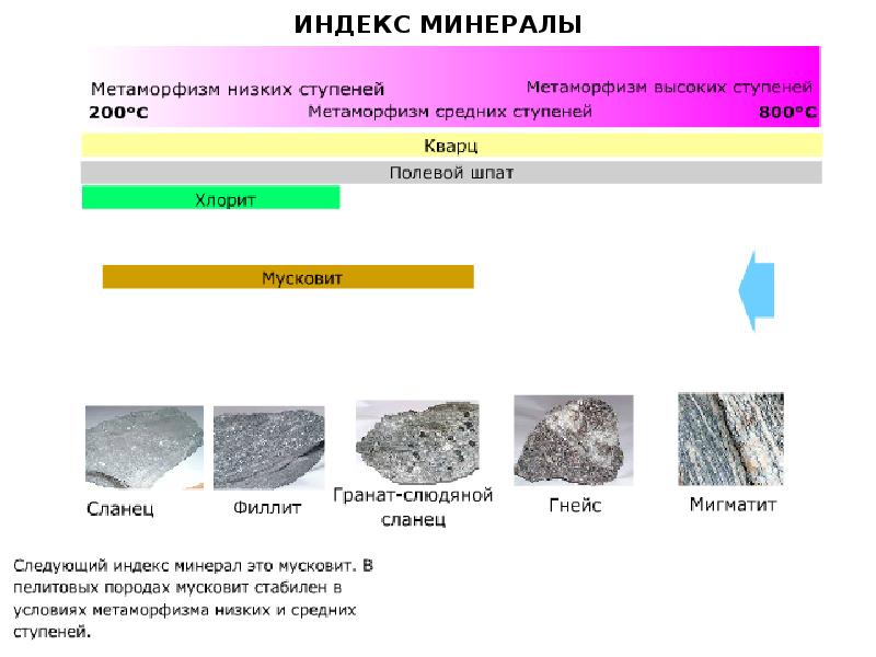 Метаморфические горные породы презентация