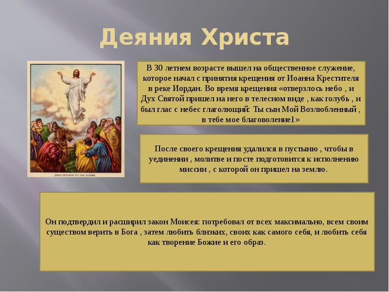 Деяния Христа Деяния Христа