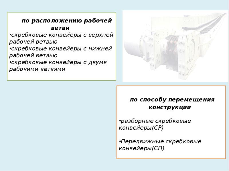 Скребковый конвейер презентация