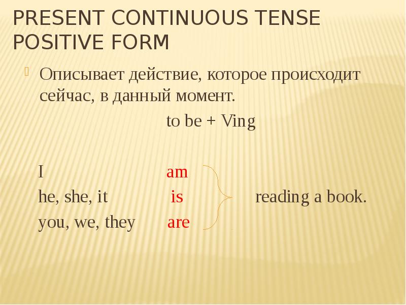 5 предложений present continuous tense. Презент континиус. Схема образования present Continuous. Present Continuous правило.