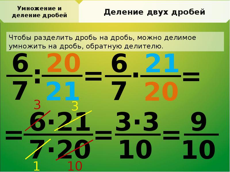 Обыкновенные дроби повторение 6 класс презентация