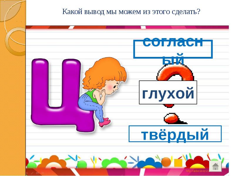 Звук и буква ц презентация для дошкольников