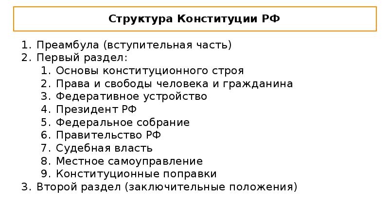 Федеративное устройство рф план егэ