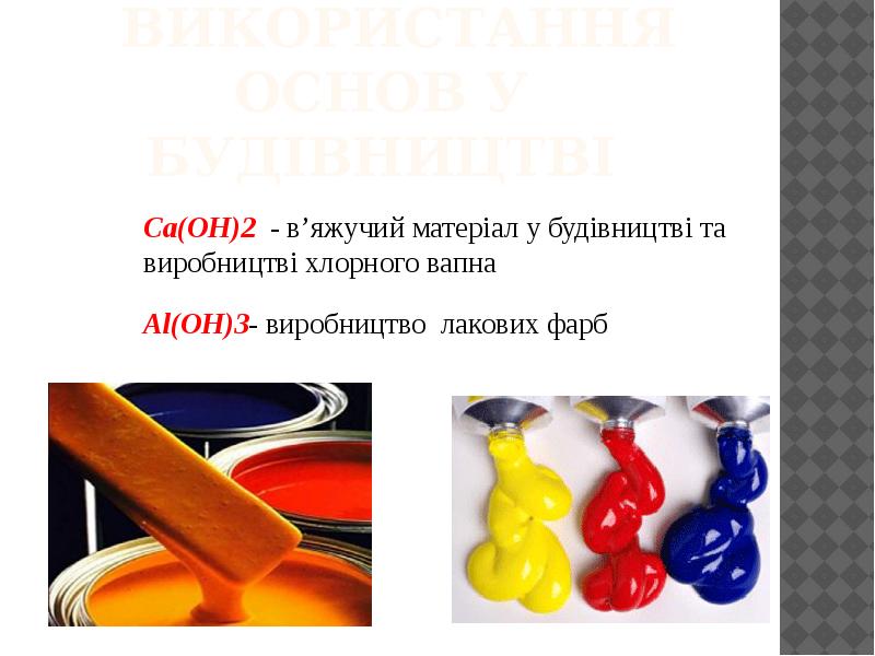 Використання основ у будівництві Використання основ у будівництві