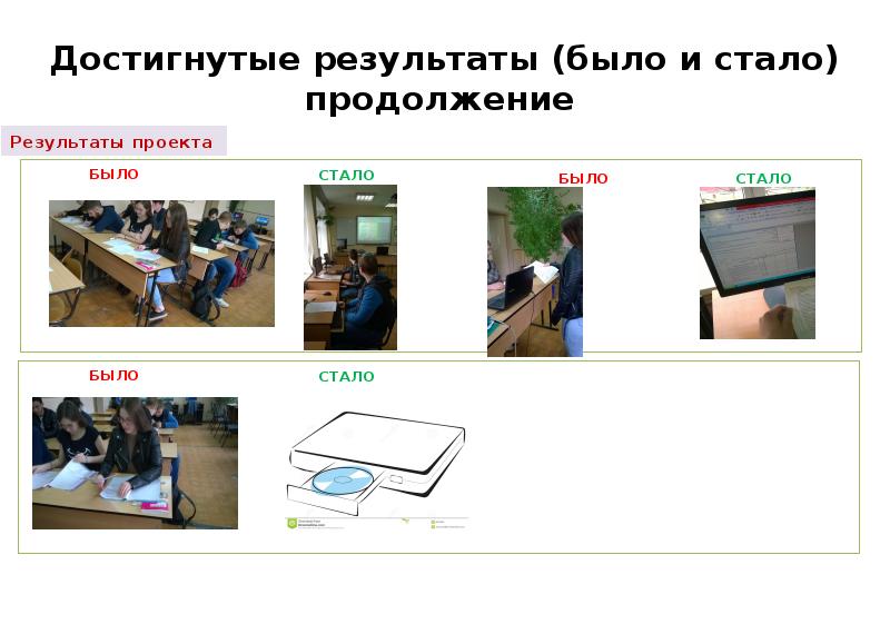 Практическая работа в презентации