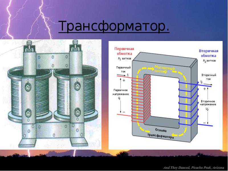 Трансформаторы напряжения презентация